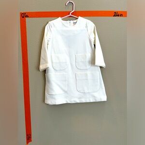 NWT Motoreta white dress sz 2-3 yo